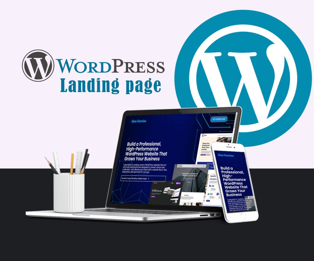Custom Landing Page Design with Elementor